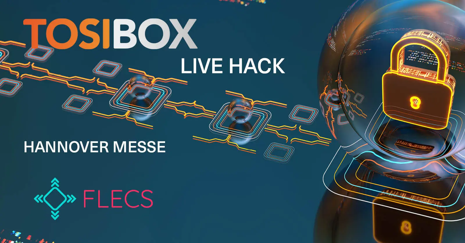 Tosibox & FLECS Live Hack auf der Hannove Messe